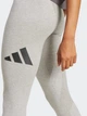 Спортивные леггинсы для фитнеса женские Adidas W Bl Sj Leg JH1183 XS Mgreyh/Black (4067891013959) - изображение 5