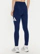 Спортивные леггинсы для фитнеса женские Adidas W Bl Sj Leg JH1184 XS Dkblue/White (4067891010132) - изображение 2