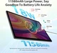 Планшет 14.1" 2K FastWD T181 12+24/256GB 8 ядер Android 14 11580 mAh - Б/У - изображение 3