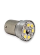 Светодиодная лампа с цоколем 1156 BA15s P21W 6SMD 2835 24V Белая 3W Сделано в УКРАИНЕ! Avtoexpect (57310) - изображение 3