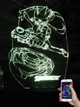 3d-светильник Бейблэйд BeyBlade, 3д-ночник, несколько подсветок (на bluetooth) - изображение 1