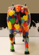 Коллекционная статуэтка Cow Parade корова цветная с сердцами Heartstanding Cow, Size L 30 х 9 х 20 см Нидерланды - изображение 7