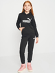 Дитячі теплі спортивні штани на флісі для дівчинки Puma Ess Sweatpants Fl Cl G 587038-01 110 см Чорні (4063697161238) - зображення 3