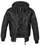 Куртка Brandit MA1 Sweat Hooded XL Черный (3150.2-XL) - изображение 1