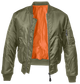 Куртка Brandit MA1 Jacket Olive (L) - зображення 1