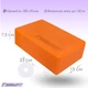 Блок для йоги EasyFit EVA Оранжевый - изображение 6