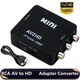 Адаптер для перетворення відеосигналу з AV RCA в HDMI чорний Witson - зображення 1