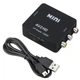 Адаптер для перетворення відеосигналу з AV RCA в HDMI чорний Witson - зображення 6