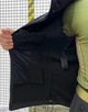 Костюм Софтшел Черный SoftShell на флисе 3XL - изображение 7