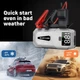 Пусковий пристрій BOTEAIFIU 5000A Peak 12V 26800mAh Бустер для авто з функцією Power Bank + ліхтар - изображение 7