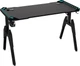 Геймерский компьютерный стол GT Racer T-1444 (140x60x73) Black - изображение 2