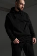 Костюм теплий чоловічий oversize чорний (5212197636/S-M) - зображення 3