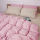 Пододеяльник MirSon Фланель 007-008 Milk/Pink 110х140 см (2200009660030) - изображение 5