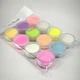 Набор люминесцентных пигментов (люминофор) Tricolor для маникюра 12 шт * 3 г (1 набор) - изображение 2