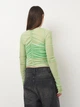 Футболка женская Zara 8342/800 S Зеленая (08342800500024) - изображение 2