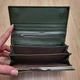 Кошелек женский из мягкой кожи зелений 826-172 замок на магніті - изображение 4