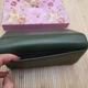 Кошелек женский из мягкой кожи зелений 826-172 замок на магніті - изображение 8