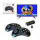 Ігрова приставка бездротова SEGA SG 800 HDMI Bluetooth портативна консоль для телевізора на 1600 ігор 2 джойстика Чорна - зображення 5