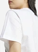 Футболка хлопковая женская Adidas W Bl Sj T JC5728 S White/Black (4067891020940) - изображение 4