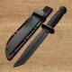 Охотничий + Складной ножи - Антибликовый нож Tanto 32 см CL 217 + Складной нож - Brown (00000X2178Brown) - изображение 2