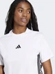 Футболка хлопковая женская Adidas W 3S Sj T JD0844 L White (4067887469869) - изображение 4
