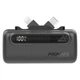 УМБ Promate PowerUp-Duo 5000 mAh, USB-C порт, USB-C/Lightning штекери Вlack (powerup-duo.black) - зображення 1