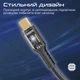 Кабель Promate Lucidline-CC200 USB-C to USB-C 100W Power Delivery 2 м Black (lucidline-cc200.black) - зображення 4