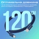 Кабель Promate EcoLine-Ci120 USB-C to Lightning 27W Power Delivery 1.2 м Navy(ecoline-ci120.navy) - изображение 6