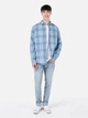Рубашка хлопковая мужская Colin's CL1061787BLE S Blue (8684112205120) - изображение 3