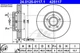 Тормозной диск ATE (24.0125-0117.1) - изображение 2