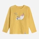 Koszulka z długim rękawem dziewczęca Cool Club CCG2410329 122 cm Żółta (5903977145833) - obraz 1