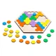 Настольная развивающая игра-пазл "Шестиугольник" PuzzleOK Арт-22079, 20 элементов - изображение 2