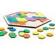 Настольная развивающая игра-пазл "Шестиугольник" PuzzleOK Арт-22079, 20 элементов - изображение 4