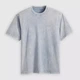 Футболка хлопковая длинная мужская Levi's A0637-0135 L Светло-голубая (5401187068275) - изображение 5