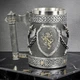 Кружка Keramia Английский лев 3D 400 мл Серебристый (1009-178-01) - изображение 1