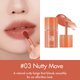 Глазурований тінт у персиковому відтінку Rom&nd Bare Water Tint No.03 Nutty Move, 4.5 мл - зображення 2