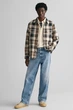 Чоловіча картата сорочка HEAVY TWILL CHECK OVERSHIRT Gant L 3230203 - зображення 2