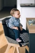 Портативный стульчик для кормления FreeON Fold and Go Black\white (48709) - изображение 2