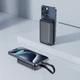 Powerbank Acefast M11 PD30W Qi2 10000mAh Black (6974316282341) - obraz 5
