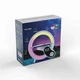 Нічник G-Smart HM-2309 з бездротовою зарядкою та Bluetooth-колонкою 7в1 (Білий) - зображення 4