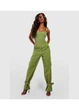 Брюки boohoo 38 Хаки GZZ40671_05 - изображение 1
