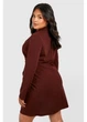 Сукня-піджак boohoo 34 Темно-коричневий GZZ72230 - зображення 3