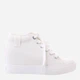 Sneakersy damskie na koturnie Big Star LL274035 37 Białe (5900714605766) - obraz 1