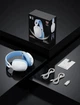 Беспроводные игровые Bluetooth наушники Onikuma B2 Геймерская гарнитура с микрофоном White - изображение 10