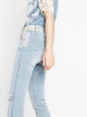Джинси з вишивкою з білого золота Desigual 72D2JF1 XS (79250XS) Блакитний - зображення 2