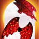 Рухомі електричні крила для дітей RIAS Shadow Angel №2 з підсвічуванням Red-Black (3_05816) - зображення 4