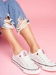 Жіночі кеди низькі Cross Jeans FF2R4016C 36 Білі (8699438975800) - зображення 2
