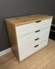 Комод Komfort 4 шухляди 900x970x440 мм. Дуб Аппалачі/Аляска - изображение 2