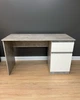 Стіл писмовий без ручок Light 1250x750x530 мм. Бетон/Білий - изображение 2