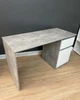 Стіл писмовий без ручок Light 1250x750x530 мм. Бетон/Білий - изображение 3
